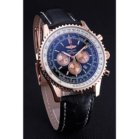 breitling navitimer armband leder schwarz|breitling navitimer umarmband.